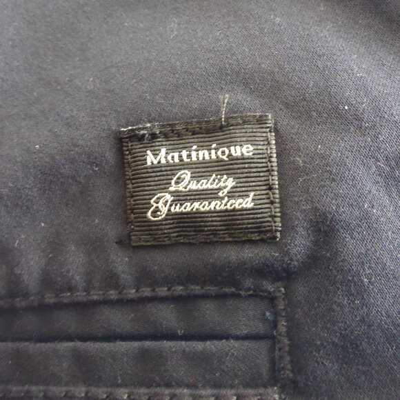 Bundle of 2 Matinique Pristu Tailored Pants (Navy and Black) - Picture 10 of 10